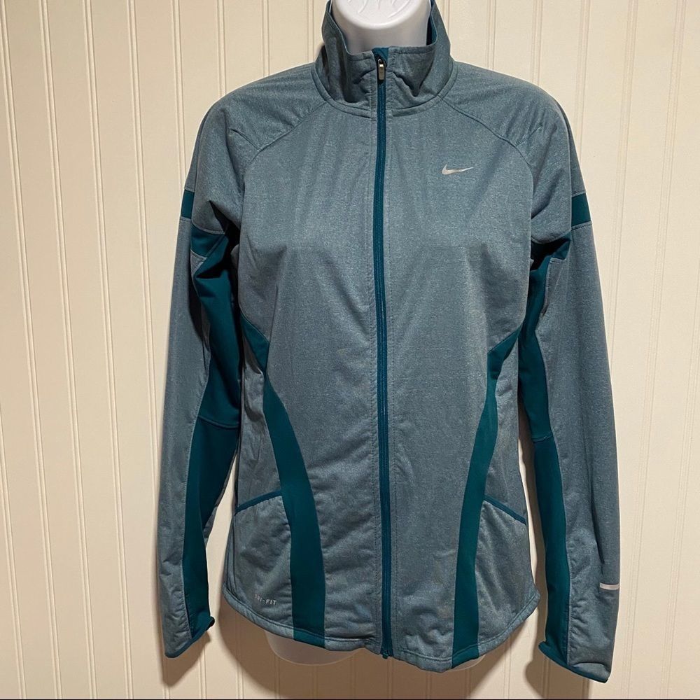 Nike Dri-fit zip up sweatshirt fleece women’s